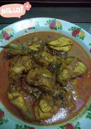 Foto resep Gulai / kalio ayam #padang