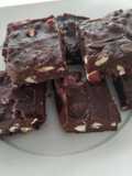 Σοκολατένιο υγιεινό και θρεπτικό fudge