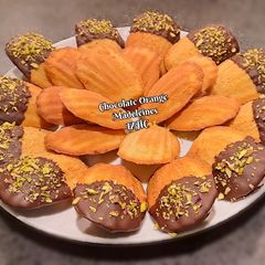 A picture of Chocolate Orange Madeleines.