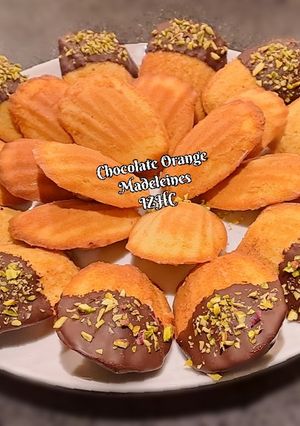 A picture of Chocolate Orange Madeleines.