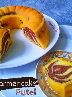 Foto resep Marmer cake putih telur