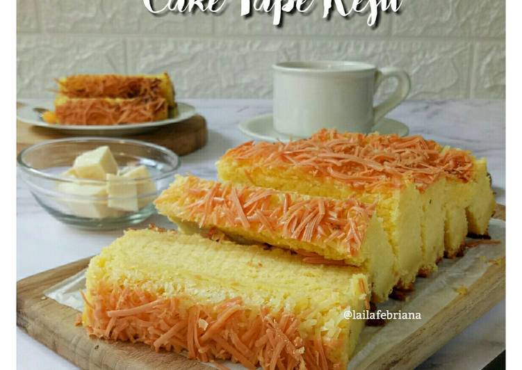 Cara Gampang Membuat Lezat Cake Tape Keju