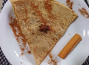 Foto de Crepioca de doce de leite de castanha de caju