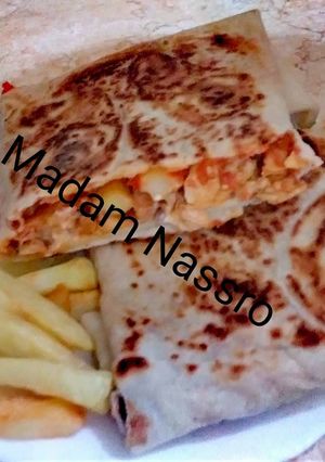 صورة لوصفة شاورما منزلية