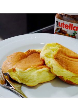 Foto resep Japanese fluffy pancake
