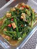 Cah kangkung tempe blacan