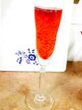 Red sharbat with Tukh Malanga