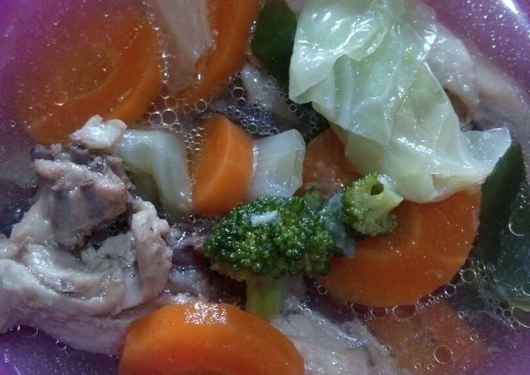 Sop Ayam brokoli