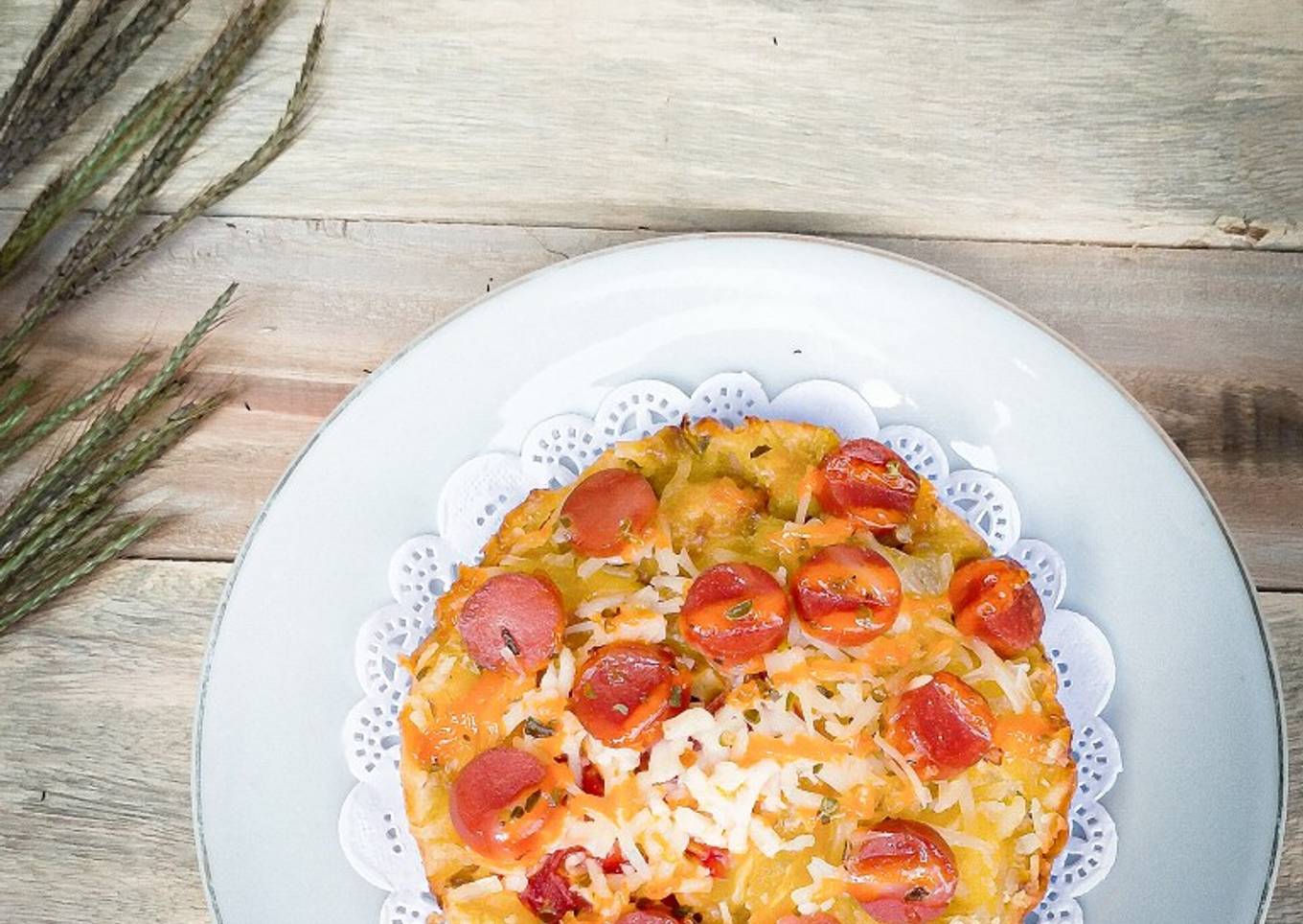 Pizza mini untuk sarapan pagi (cuma 25 menit saja)