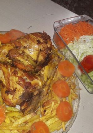 عکسی از دستور خوراک مرغ