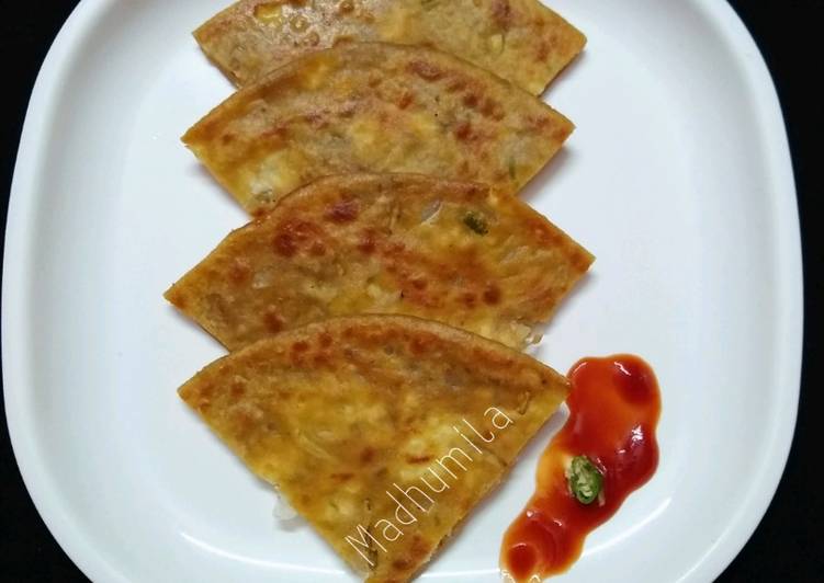 Step-by-Step Guide to Make Ultimate Paneer Paratha with Italian seasoning