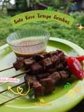 Sate Kere Tempe Gembus 🍢