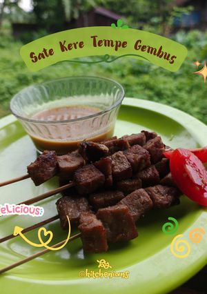 Foto resep Sate Kere Tempe Gembus 🍢