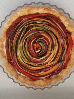 Una foto de Tarta de verduras