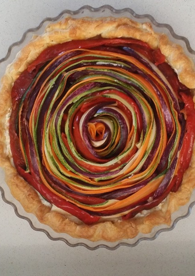 Una foto de Tarta de verduras