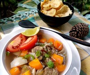 Resep Mudah Sop Sapi Enak Bergizi