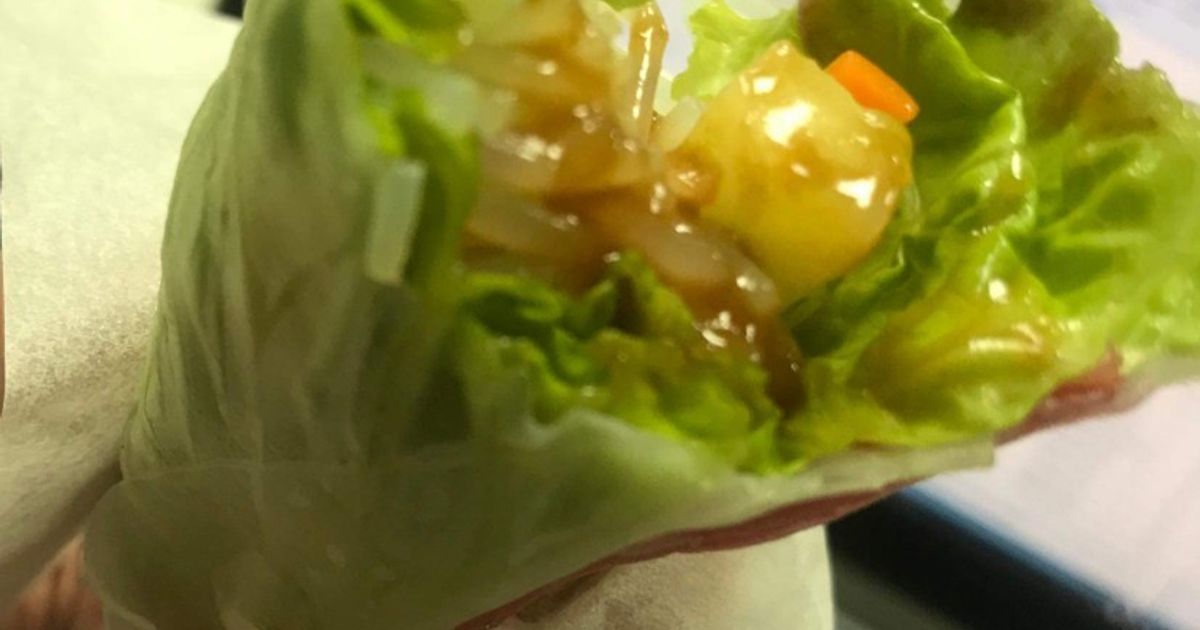 Kani And Mango Fresh Vietnamese Spring Roll W/ 2 Dipping Sauces Recipe ...