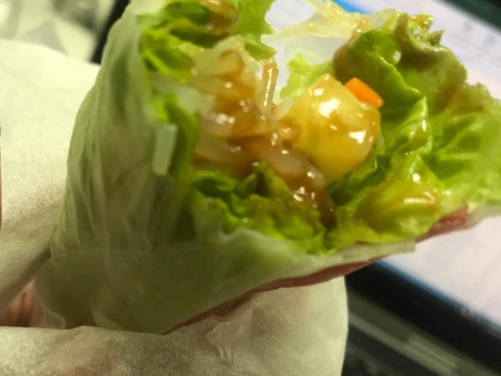 Easy Steps to Prepare|Recipe} Kani and Mango Fresh Vietnamese Spring Roll w/ 2 dipping sauces the Drool