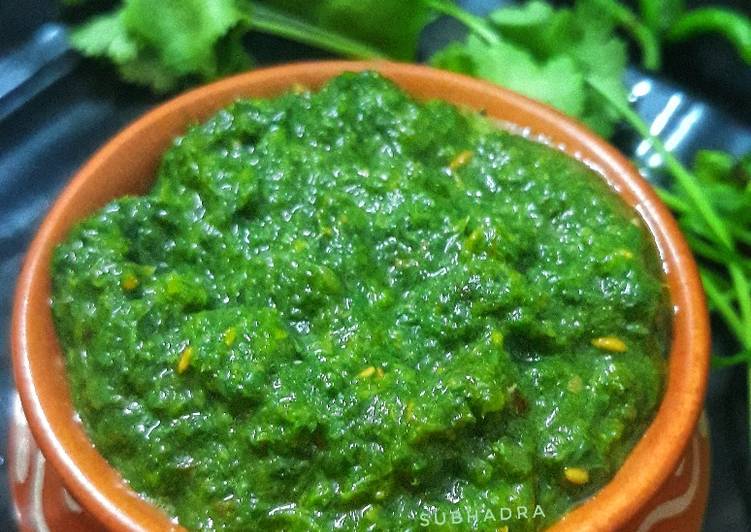 Simple Way to Prepare Love Green chutney
