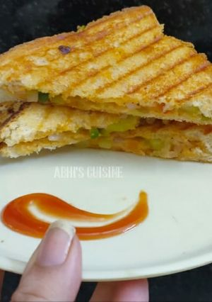 A picture of Grilled mayo sandwich.