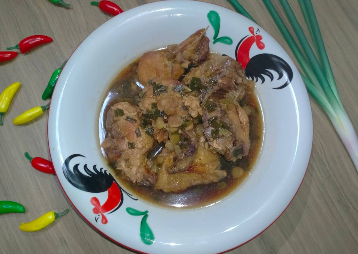 Ayam kecap inggris
