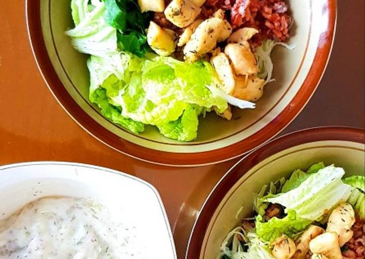 Resep Salad Bowl With Tartar Sauce Yang Gurih