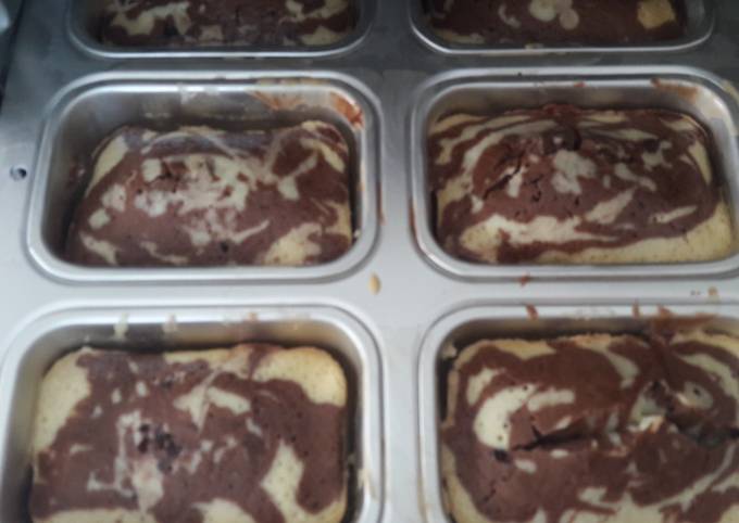 Resep Bolu Zebra putih telur, Enak