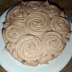 A picture of Irish Strawberry Choco Cake.