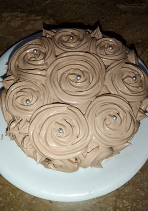 A picture of Irish Strawberry Choco Cake.