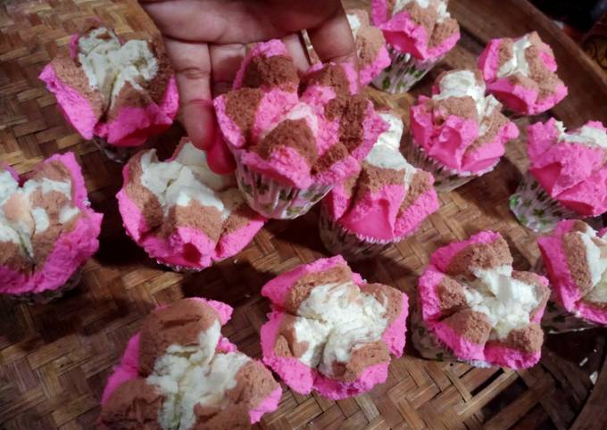 Cara Gampang Membuat Bolu kukus mekar santan Anti Gagal