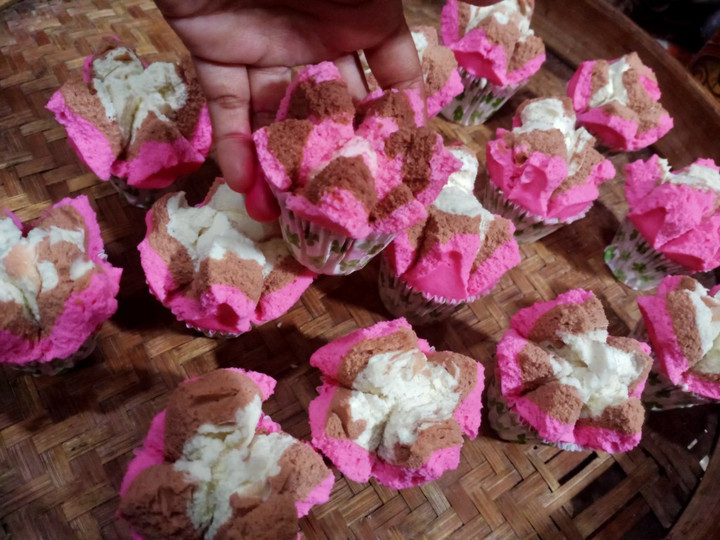 Cara Gampang Membuat Bolu kukus mekar santan Anti Gagal