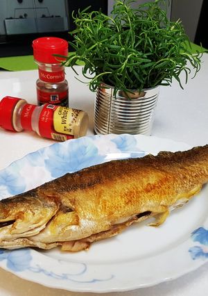 乾煎午仔魚 的食譜成品照片