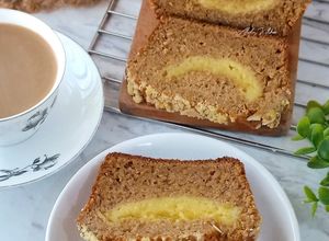 Foto resep Banana Bread Cream Cheese Crumble