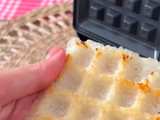 Waffle de arroz