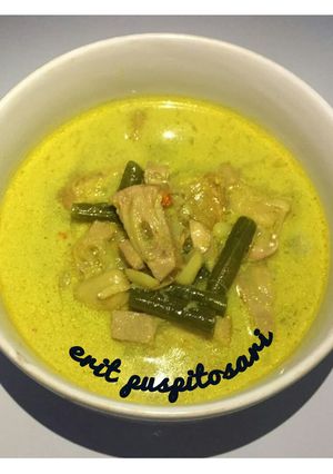 Foto resep Lodeh Tewel bumbu Kuning