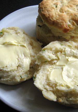 A picture of Savoury Buttermilk Cheese Scones.