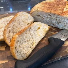 A picture of Sourdough Italian herb bread - WOW !!!!!!.