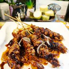 A picture of Sate Jamur.