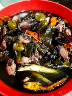 Foto resep Cumi Hitam Cabai Hijau