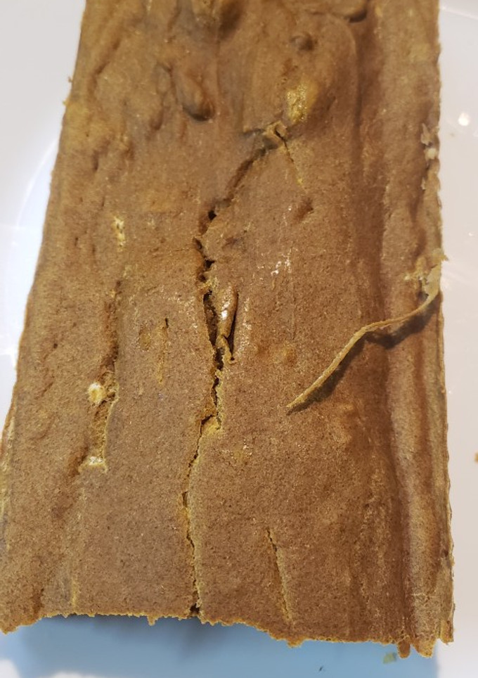 Una foto de Budín de zanahoria con harina integral triturado con chocolate