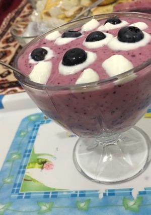 A picture of Mix fruits smoothie.