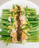 Đậu tây xào trứng