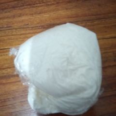 Home made mozzarella cheese A picture of Home made mozzarella cheese.