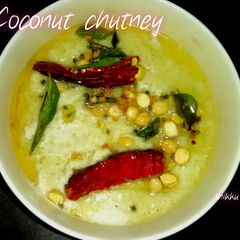 A picture of Coconut chutney.