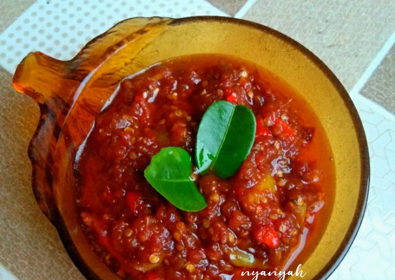 Sambal ayam bakar/panggang