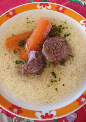 Húsleves recept fotója