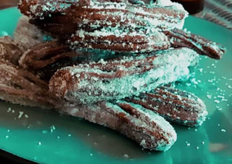 Bagaimana Menyiapkan Oreo churros yang Enak Banget