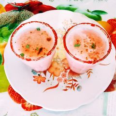A picture of Healthy and tasty guava juice.