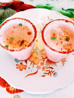A picture of Healthy and tasty guava juice.