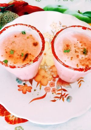 A picture of Healthy and tasty guava juice.